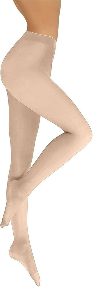 Hanes Silky Sheer Plus No-Control Top re-Toe pantyhose Travel Buff/ 1 Plus