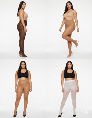 Hanes Plus Size Silk Reflections Silky Control Top Re-Toe Pantyhose- Choose your