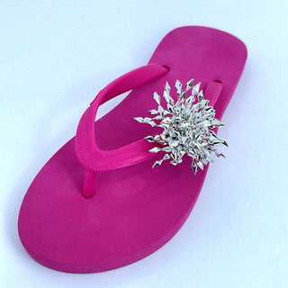 Changeable Crystal Shoe Clip for Popits flip flop and popit sandals for women - EH Store USA