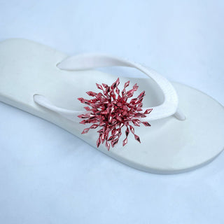 Changeable Crystal Shoe Clip for Popits flip flop and popit sandals for women - EH Store USA