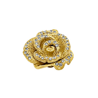 Flat Cuff Bracelet with Changeable Rose Charm - EH Store USA