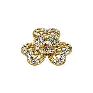 Flat Cuff Bracelet with Changeable Rose Charm - EH Store USA