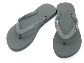 Grey Popits Flip Flop for Woman popit sandal with shoe clip Charm changeable - EH Store USA