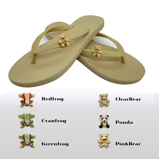 Charm Flip Flops: Summer Sandal with Changeable Charms