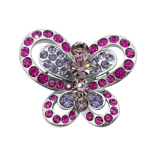 Changeable Shoe Clip Charm for Poits flip flop with Swarovski Crystal & 14K Gold Plated