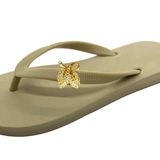 Leaf shoe clip charms for Popits Flip Flop for Woman Popit sandal - EH Store USA
