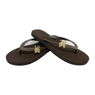 Leaf shoe clip charms for Popits Flip Flop for Woman Popit sandal - EH Store USA