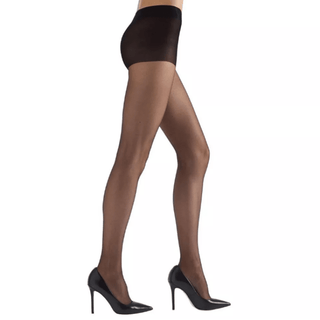 L'eggs Sheer Energy Control Top Medium Support Pantyhose Jet Black A B Q - EH Store USA