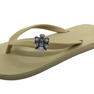Popit Flip Flops with Changeable Charms: Summer Beach Sandals - EH Store USA