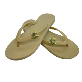 Sand Popits Flip Flop for woman popit Sandal with shoe clip Charm changeable - EH Store USA